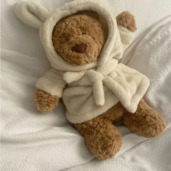Jellycat - Bartholomew Bear in Bathrobe - Picture 5 of 7